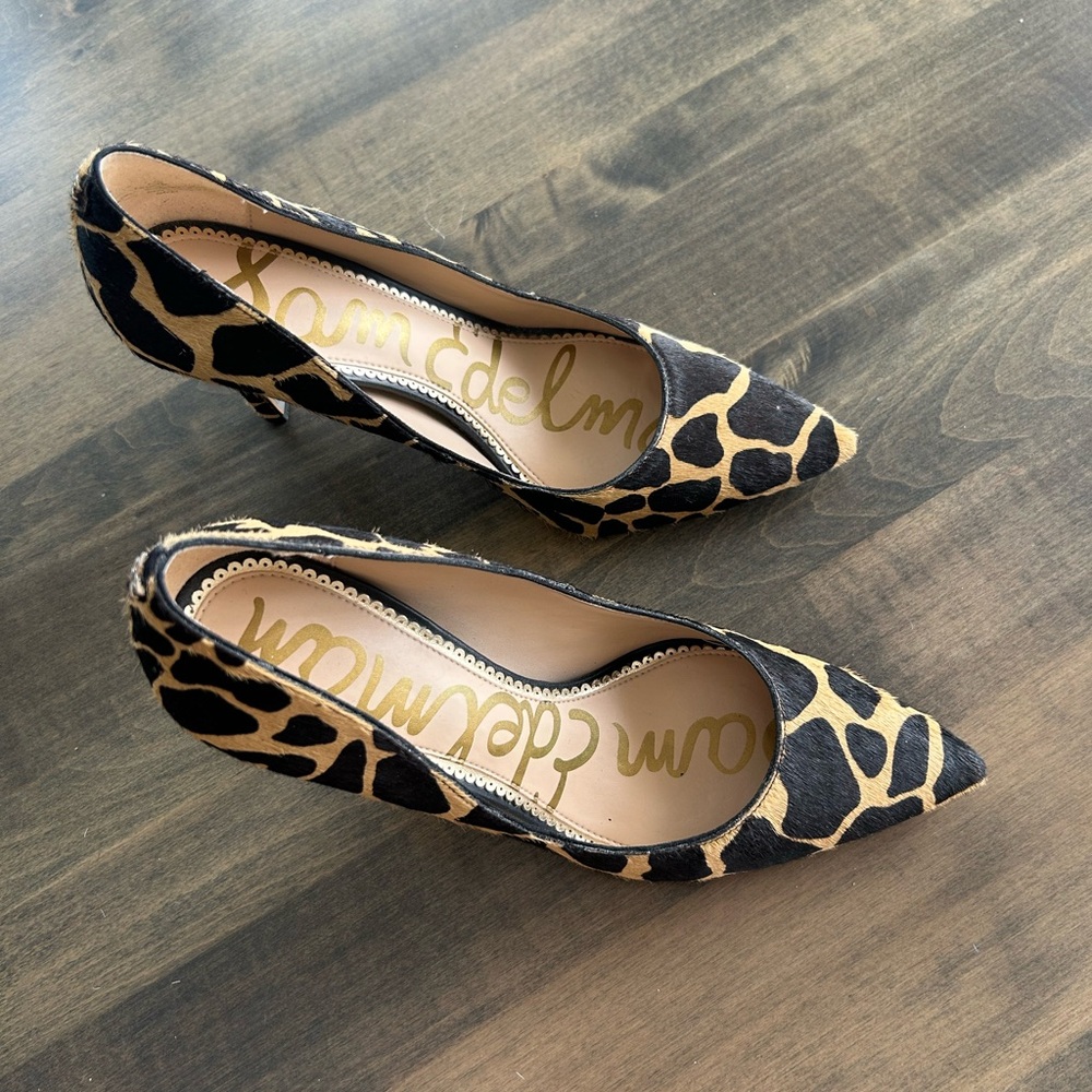 🐆🐆Sam Edelman Animal Print Pointed  🐆🐆